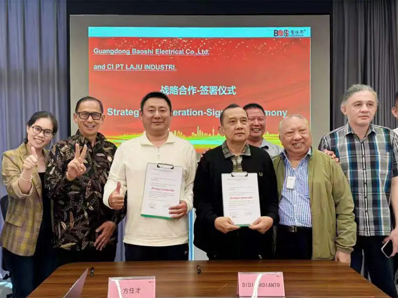 印尼政府高层代表团莅临宝士电气，共谱战略合作新篇章